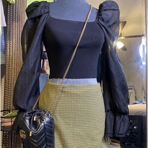 2piece set urban outfitters skirt & miou muse top